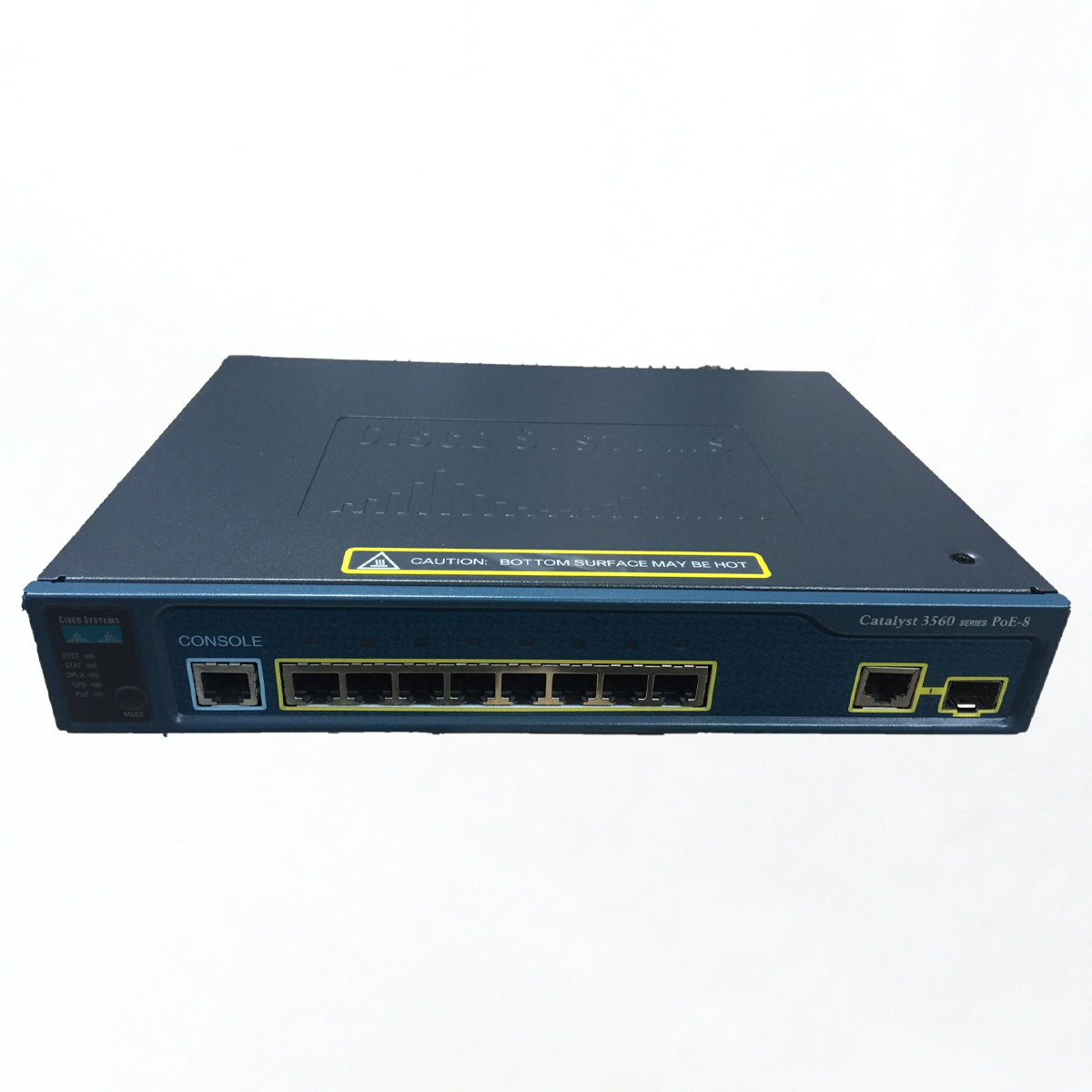 سوئیچ شبکه 8 پورت PoE با 1 پورت SFP سیسکو مدل WS-C3560-8PC-S-3